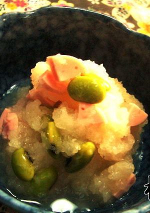 ニッスイおさかなのソーセージのおろしあえ-レシピのメイン写真