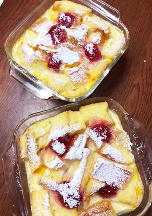 パンの耳プディング-レシピのメイン写真