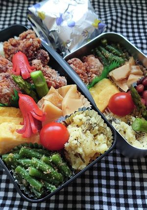 ❜22/2/28 竜田揚げ弁当-レシピのメイン写真
