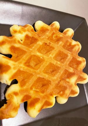 子どもと作る簡単なワッフル-レシピのメイン写真