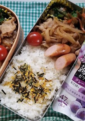 生姜焼き弁当(2.28)-レシピのメイン写真