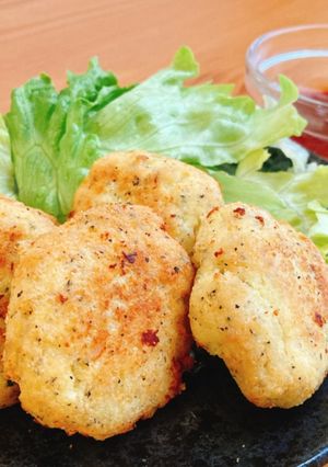 腸活♡ヘルシー鶏ミンチとおからのナゲット-レシピのメイン写真