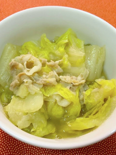 減塩❁ 白菜と豚バラ肉の煮物-レシピのメイン写真