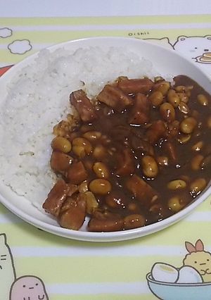 豆とベーコンのカレー-レシピのメイン写真