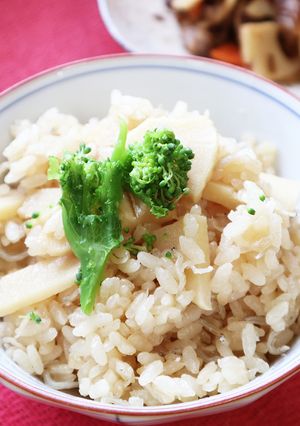 筍とちりめんじゃこの炊き込みご飯-レシピのメイン写真