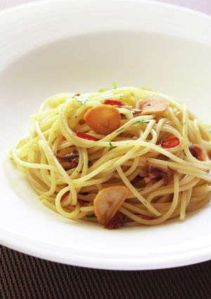 アンチョビー風味アーリオオーリオペペロン-レシピのメイン写真