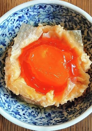 ねっとり美味しい♪卵黄の味噌漬け-レシピのメイン写真