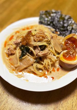 残ったみそ鍋で作る簡単みそラーメン-レシピのメイン写真