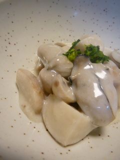 里芋と牡蠣の白い煮物-レシピのメイン写真