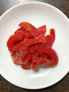 レンチンで簡単♪パプリカ麺つゆ炒め-レシピのメイン写真