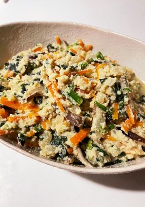 子供も大好き粉豆腐の作りおき！炒り煮-レシピのメイン写真