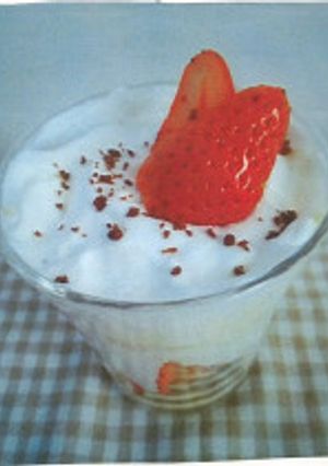 いちごのパフェ-レシピのメイン写真