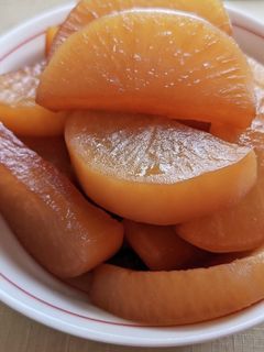 大根のオリーブ醤油煮-レシピのメイン写真