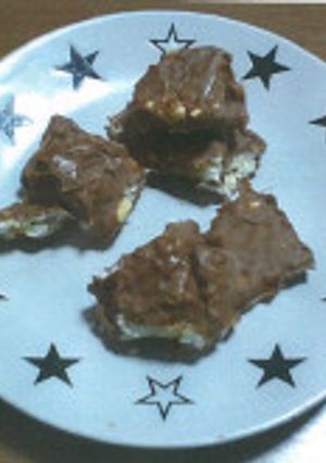 八千代おこしを使ったチョコクランチ-レシピのメイン写真