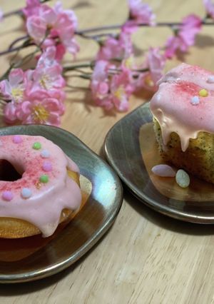 桜のグラスアロー オシャレバームクーヘン-レシピのメイン写真