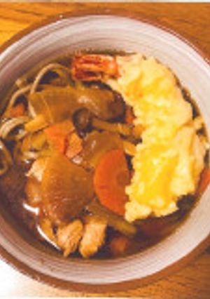 年こしそば-レシピのメイン写真