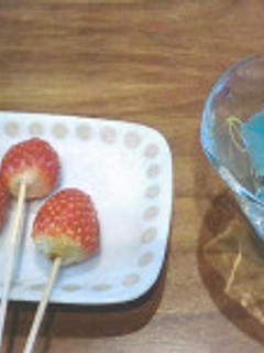 かんてんゼリーといちごあめ-レシピのメイン写真