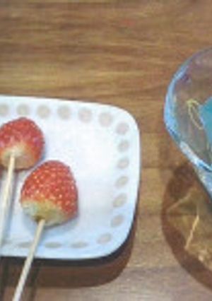 かんてんゼリーといちごあめ-レシピのメイン写真