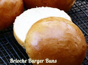 ブリオッシュ生地♡ハンバーガーバンズ-レシピのメイン写真
