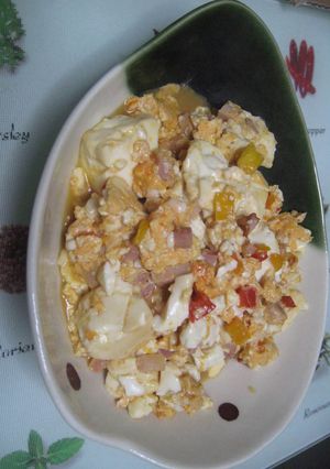 お豆腐の炒めもの-レシピのメイン写真
