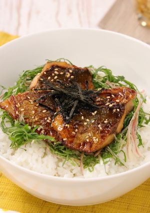 鯵のオイスター蒲焼き丼-レシピのメイン写真