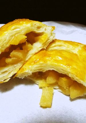 黄色かぼすで作るアップルパイ-レシピのメイン写真