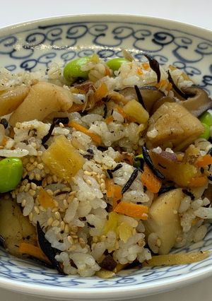 網走食材てんこ盛りまごわやさしい混ぜご飯-レシピのメイン写真