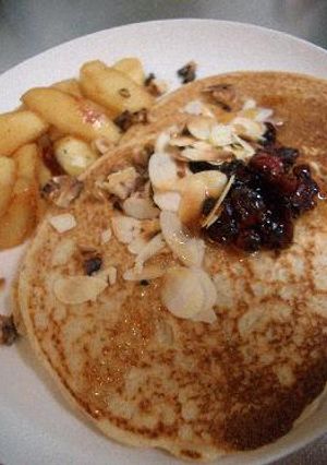 食べ過ぎ注意!のパンケーキ-レシピのメイン写真