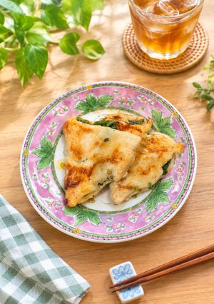 鶏ささみの大葉&青唐辛子味噌はさみ焼き-レシピのメイン写真