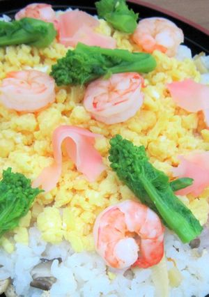 ひな祭り！おすすめちらし寿司♡-レシピのメイン写真