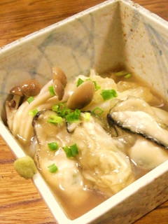 牡蠣と白菜の治部煮-レシピのメイン写真
