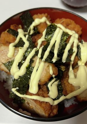 ポン唐揚げ丼(仮)-レシピのメイン写真