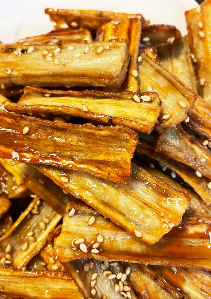 素揚げごぼうの甘辛煮-レシピのメイン写真