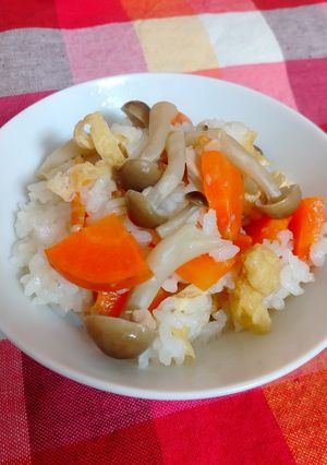 ツナ入り炊き込みご飯-レシピのメイン写真