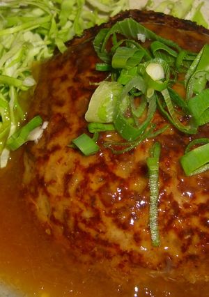 和風~生姜ソースでハンバーグ-レシピのメイン写真