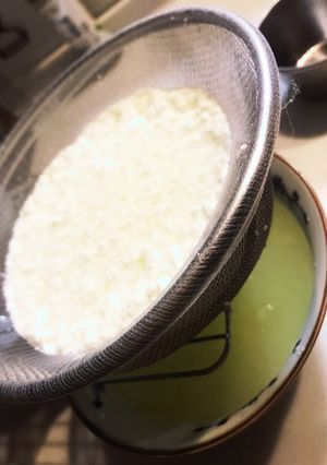 カッテージチーズを簡単に作る研究-レシピのメイン写真
