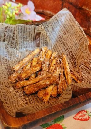 簡単おつまみ♪カリカリごぼうスティック-レシピのメイン写真