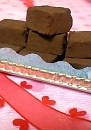なめらか生チョコ-レシピのメイン写真
