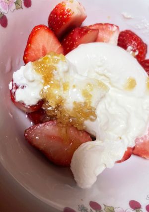 春色ブッラータチーズといちごのサラダ-レシピのメイン写真