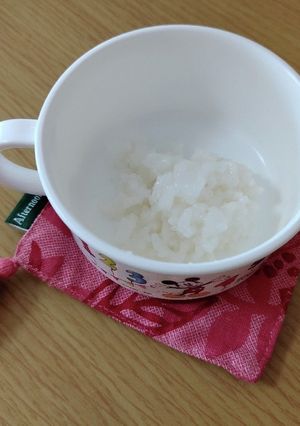 離乳食も♪ご飯から作るお粥-レシピのメイン写真