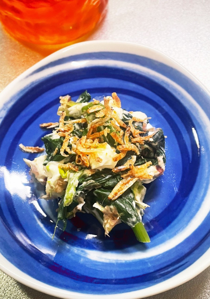 ほうれん草のクリームチーズ和え-レシピのメイン写真