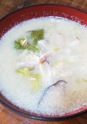 豆乳味噌汁！-レシピのメイン写真