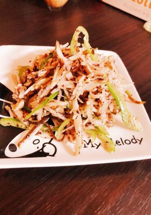 菊芋の塩昆布ゆかり和え-レシピのメイン写真