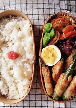 お弁当★オイスターガーリック肉巻き-レシピのメイン写真