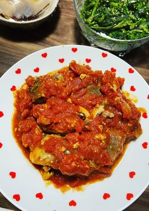 サバ缶のトマト煮-レシピのメイン写真