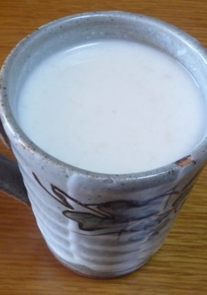 カルピスと牛乳の粕甘酒-レシピのメイン写真