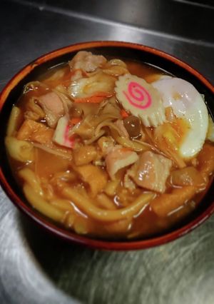 煮込みうどん！w❨(@≧↺≦@)❩wノ-レシピのメイン写真