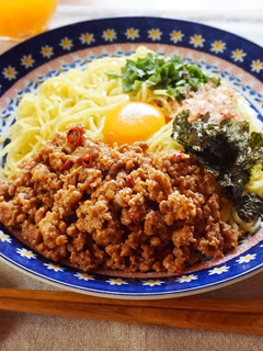 レンジでお手軽台湾風まぜそば-レシピのメイン写真