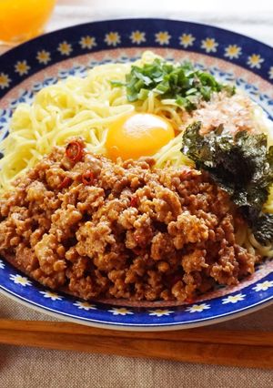 レンジでお手軽台湾風まぜそば-レシピのメイン写真