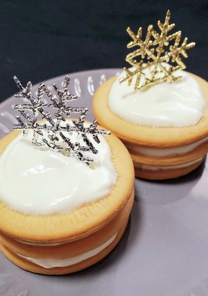 低脂質マリーとヨーグルトのチーズケーキ風-レシピのメイン写真